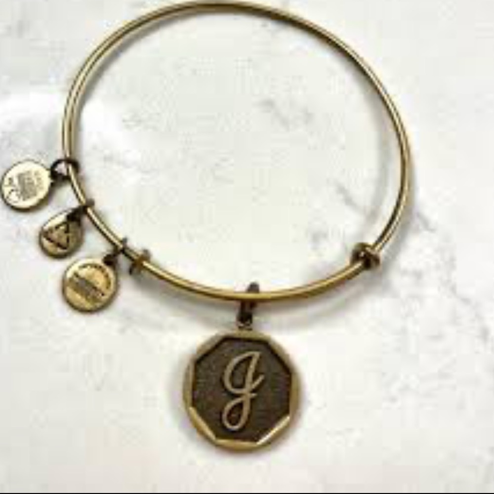 Alex and Ani J bracelet